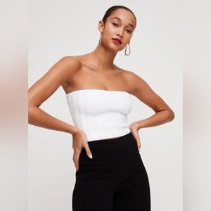 NWOT Aritzia Babaton Essamba Tube Top - White